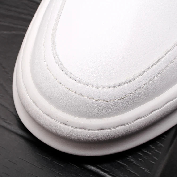 British Luxury Leather Sneakers