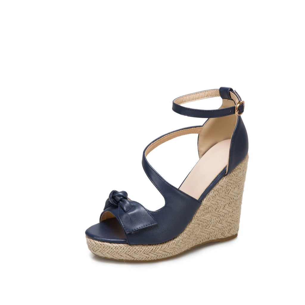 Mocassins Compensés à Bout Pointu pour Femmes – Creux Bureau et Mariage Talons Premium