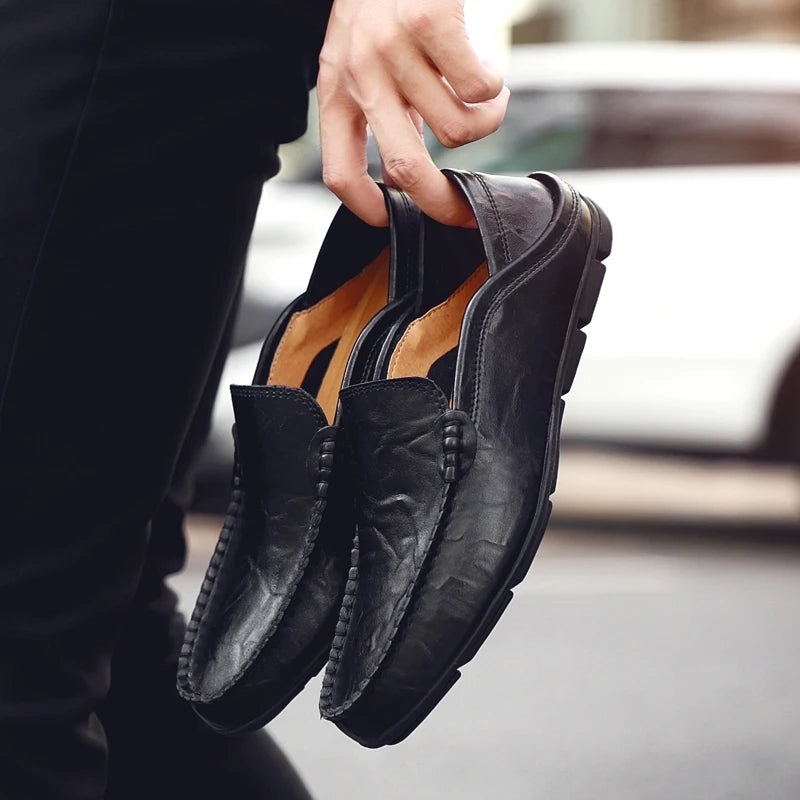 Lightweight Leather Driving Shoes