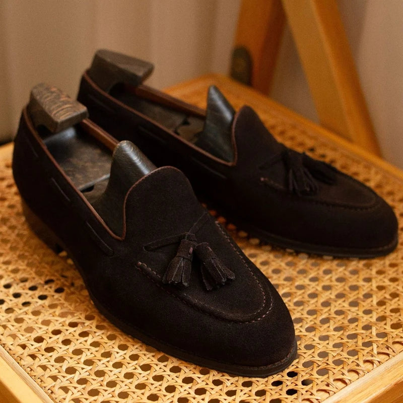 Handmade British Leather Loafers