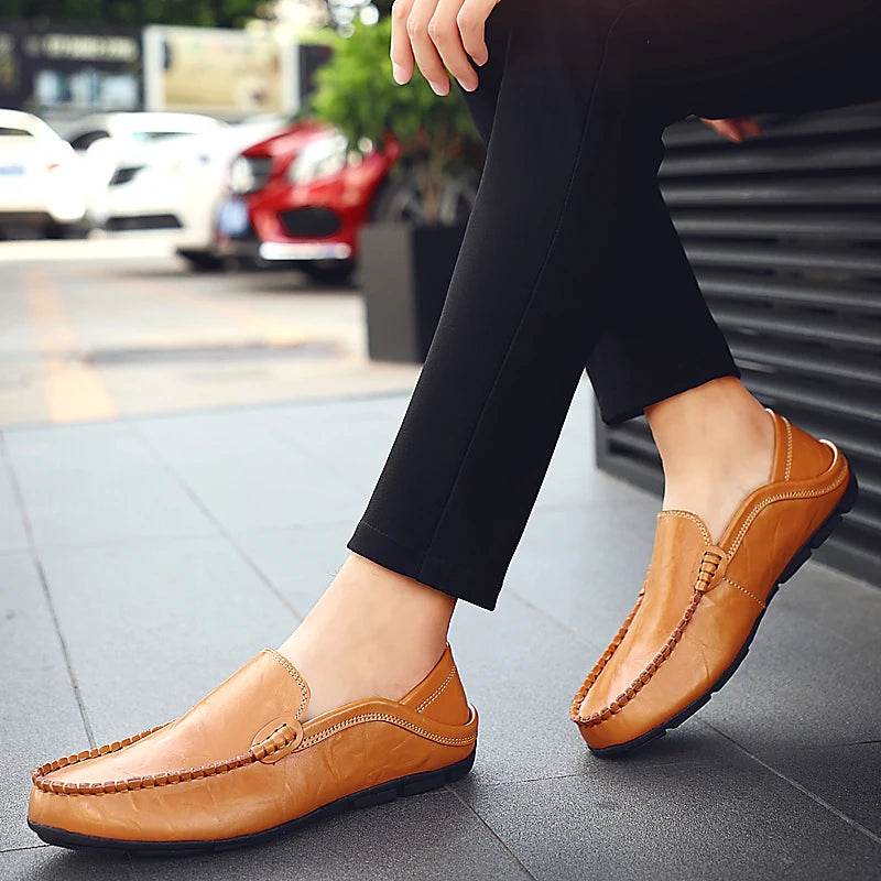 Lightweight Leather Driving Shoes