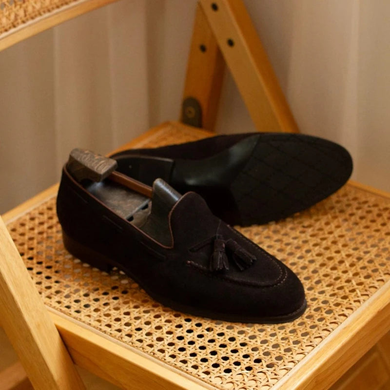 Handmade British Leather Loafers