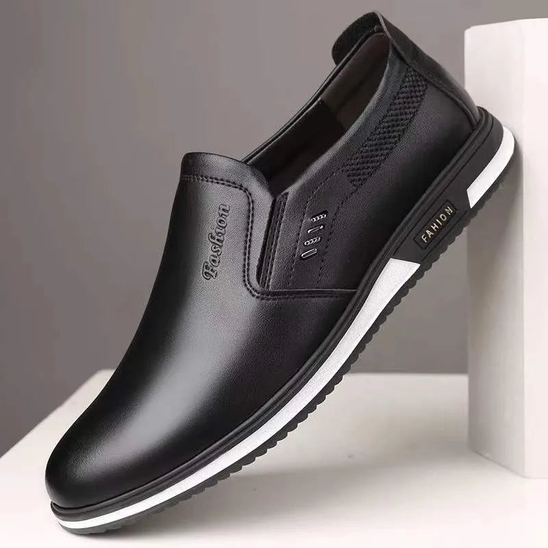 Luxury Leather Moccasin Loafers