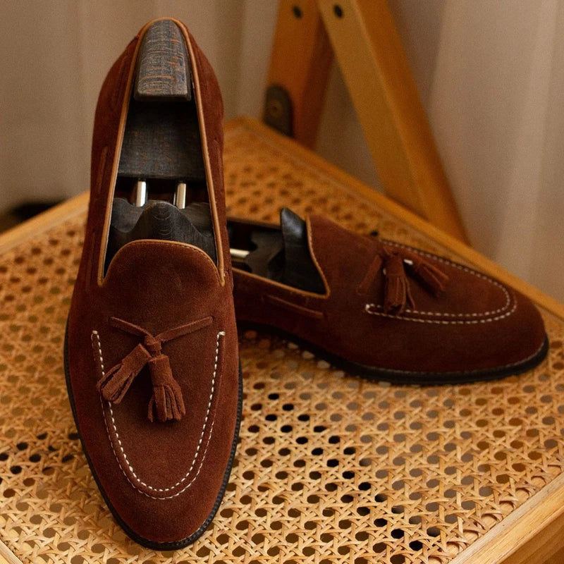 Handmade British Leather Loafers