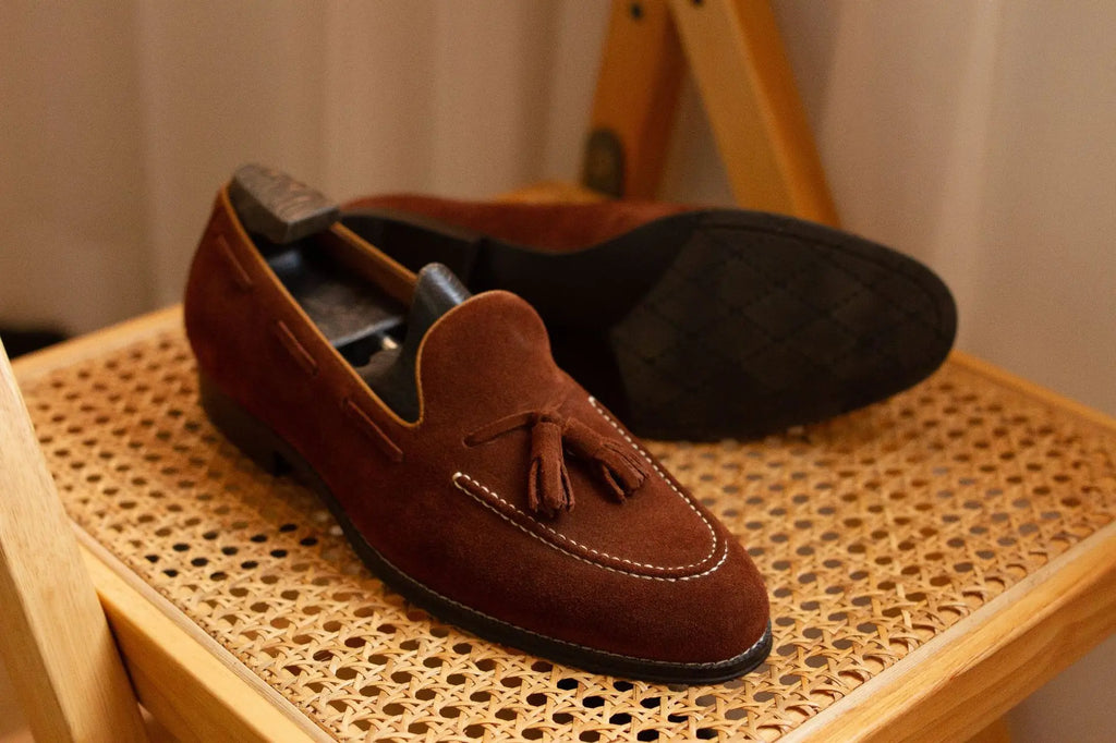 Handmade British Leather Loafers