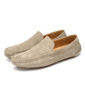 Suede Handmade Driving Loafers