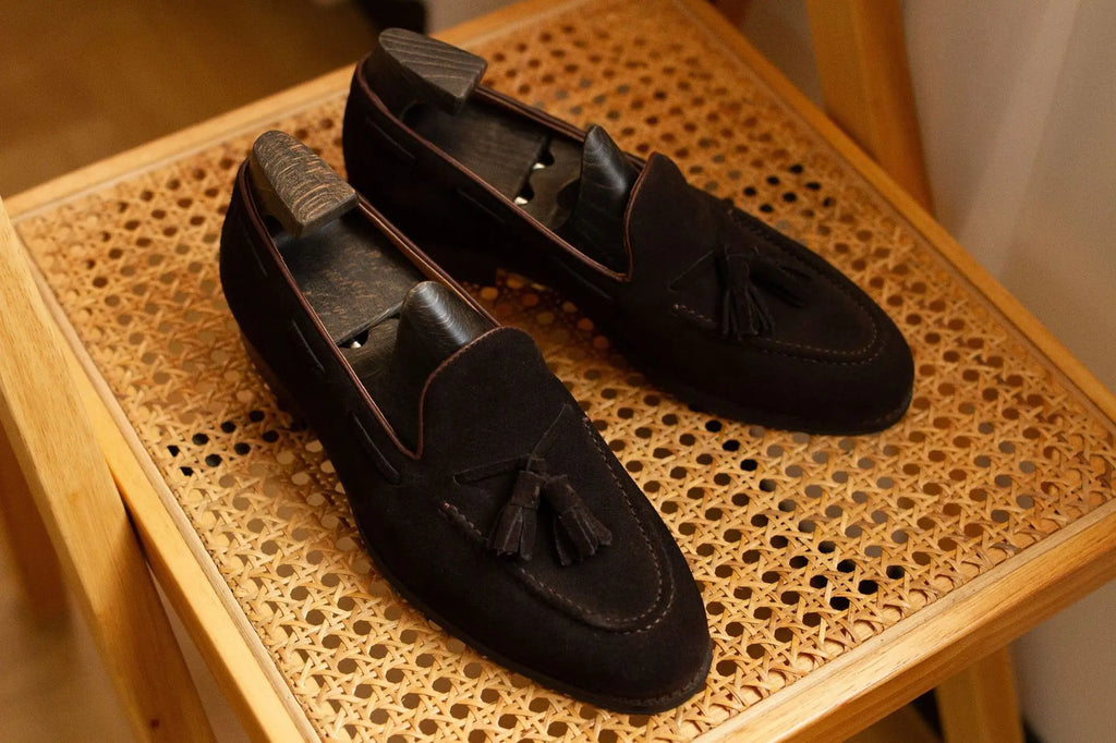 Handmade British Leather Loafers