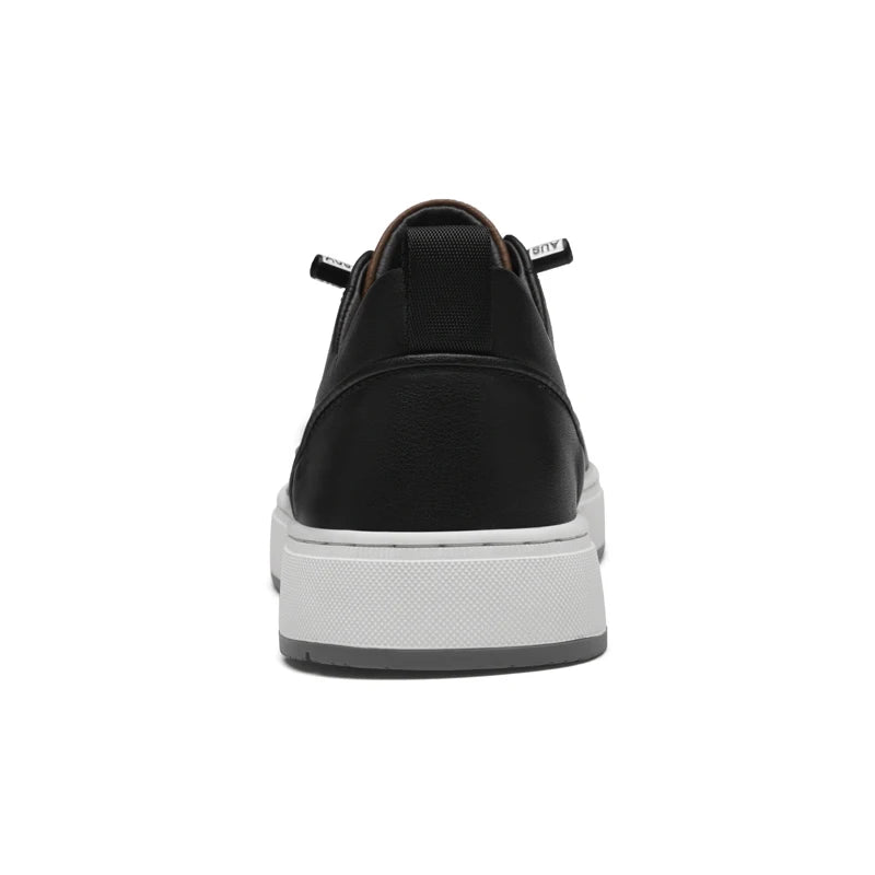 Classic White Leather Business Shoes