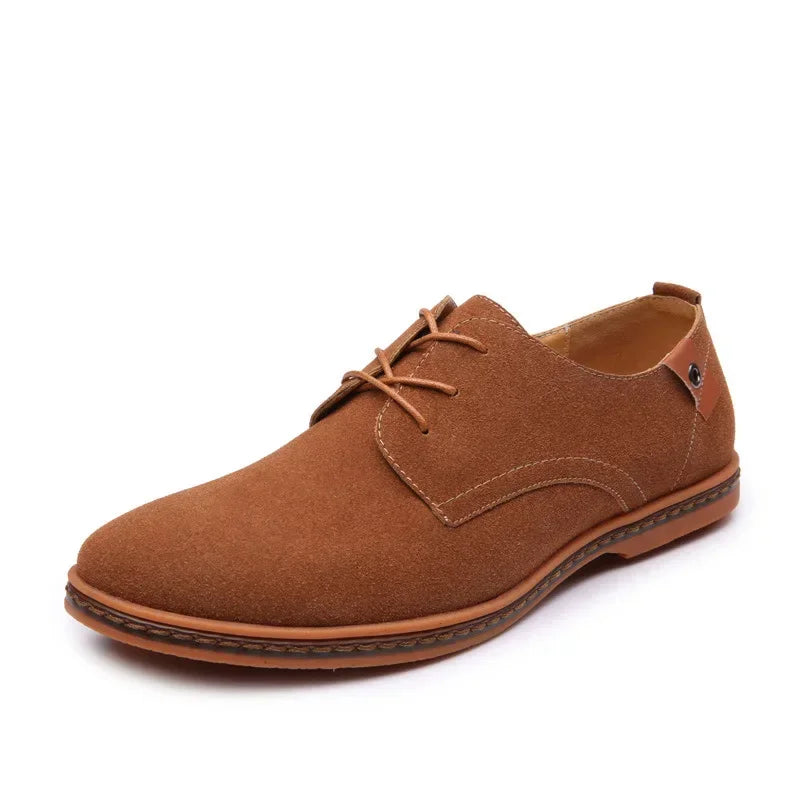 Luxury Suede Oxford Dress Shoes