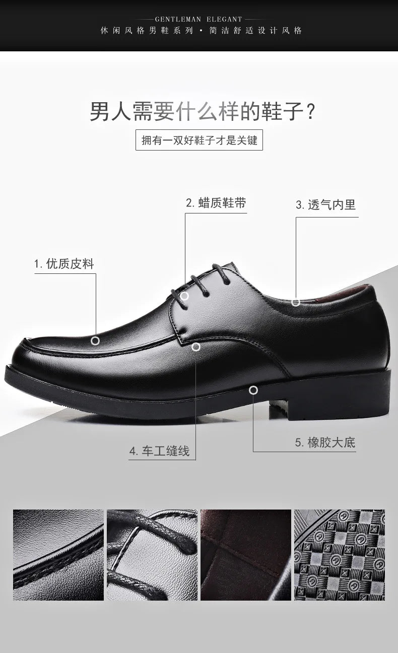 Italian Leather Formal Dress Shoes
