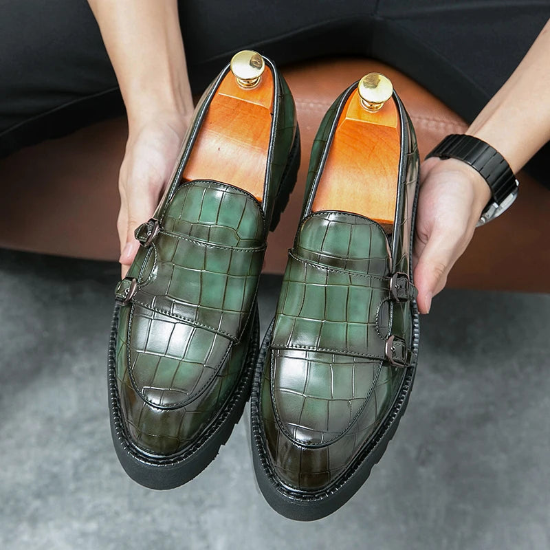 British Leather Loafers Plus Size