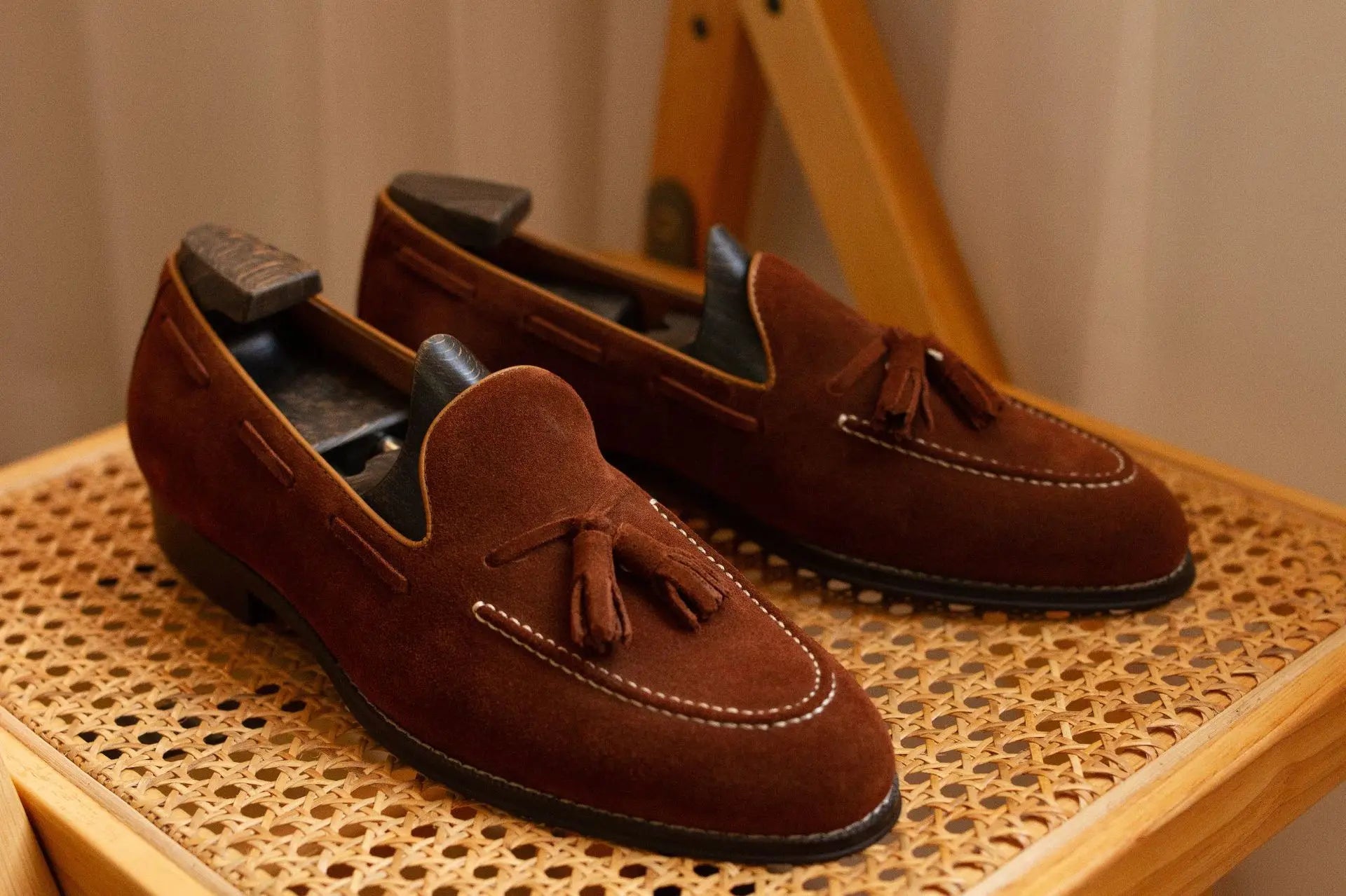 Handmade British Leather Loafers