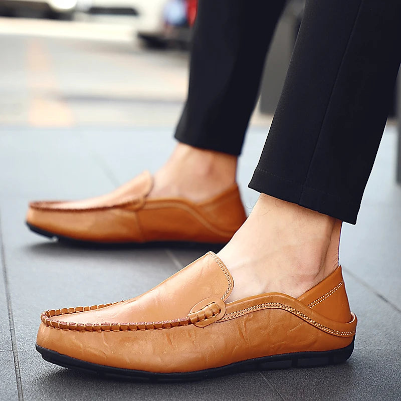 Lightweight Leather Driving Shoes