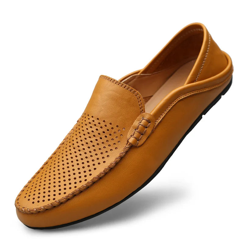 Lightweight Leather Driving Shoes