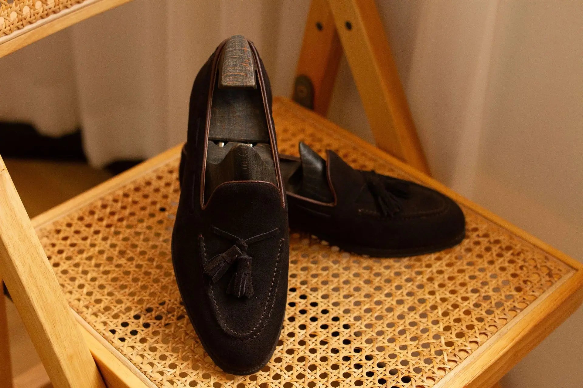 Handmade British Leather Loafers