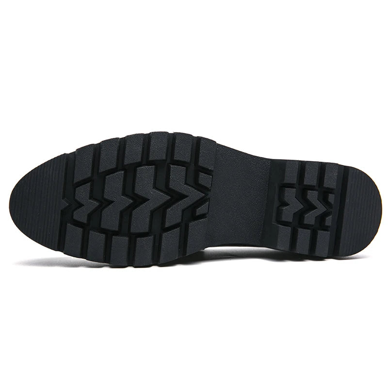 British Leather Loafers Plus Size