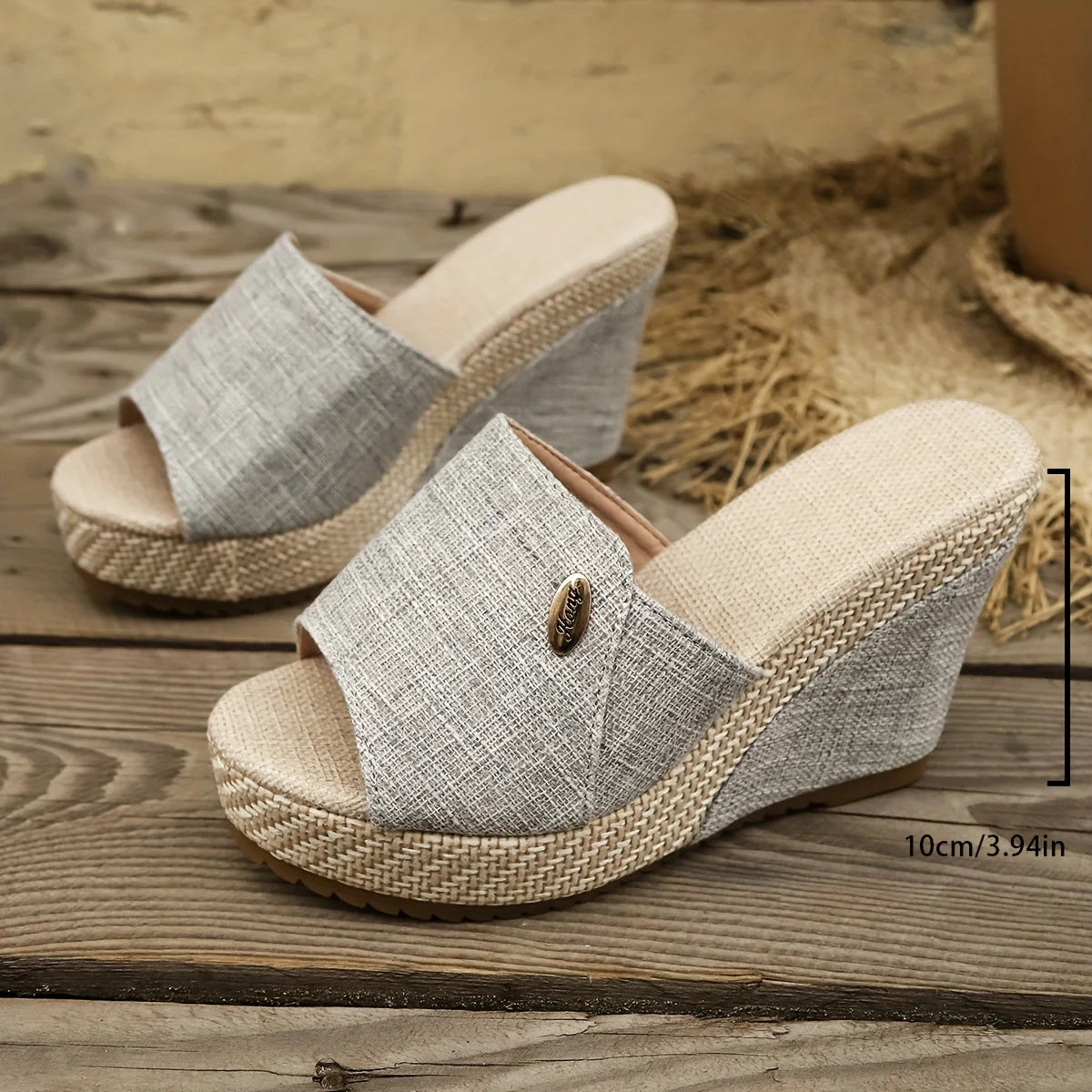 Slope Heel Summer Sandals 2026