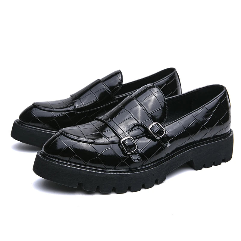 British Leather Loafers Plus Size