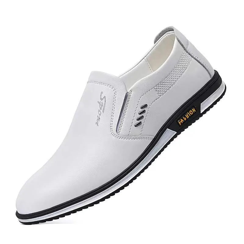 Luxury Leather Moccasin Loafers