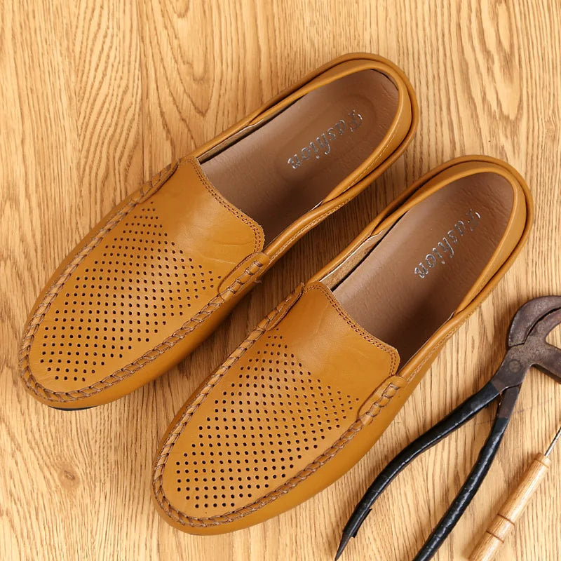 Lightweight Leather Driving Shoes