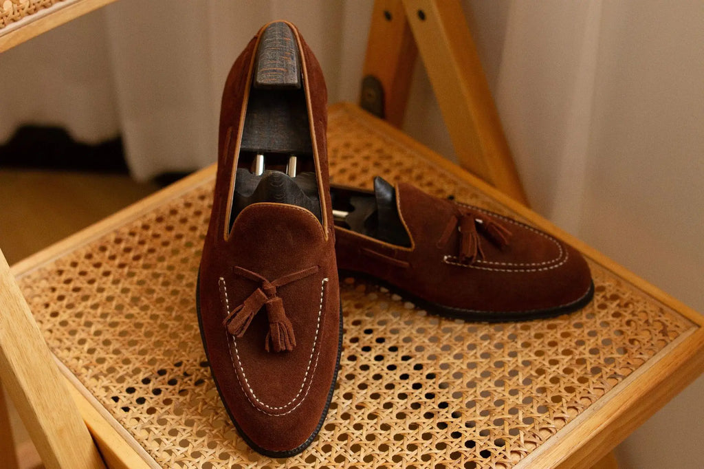 Handmade British Leather Loafers