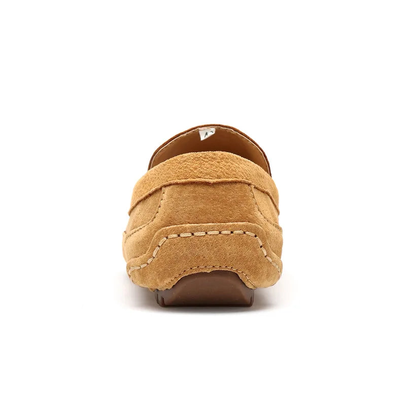 Suede Handmade Driving Loafers