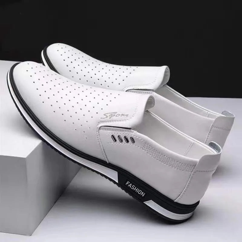 Luxury Leather Moccasin Loafers