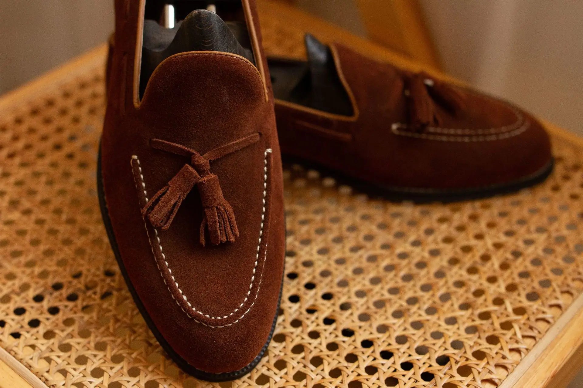 Handmade British Leather Loafers