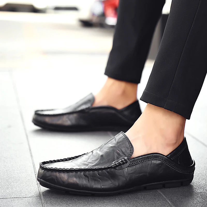 Lightweight Leather Driving Shoes