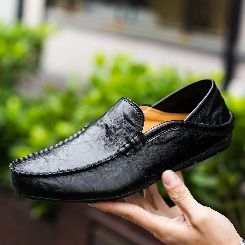 Lightweight Leather Driving Shoes
