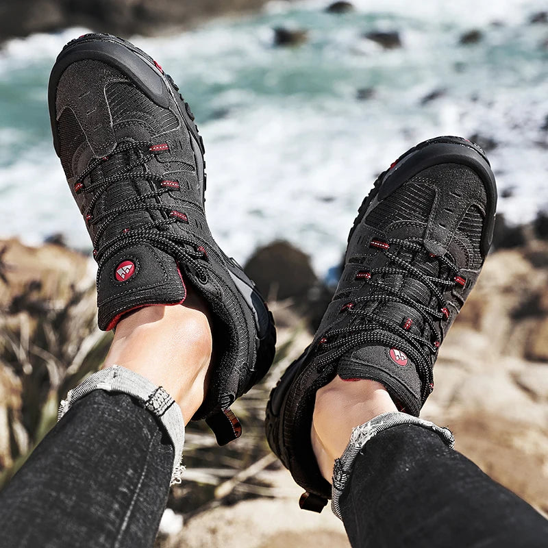 Men's Suede Hiking Shoes