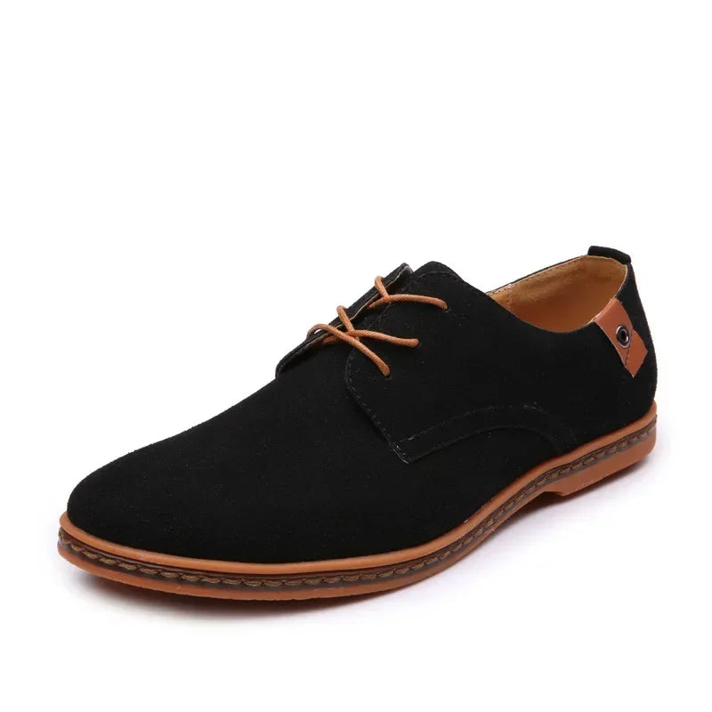 Luxury Suede Oxford Dress Shoes