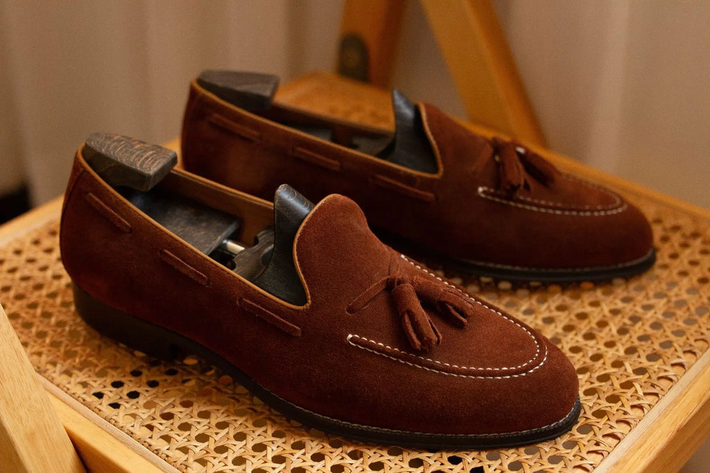Handmade British Leather Loafers