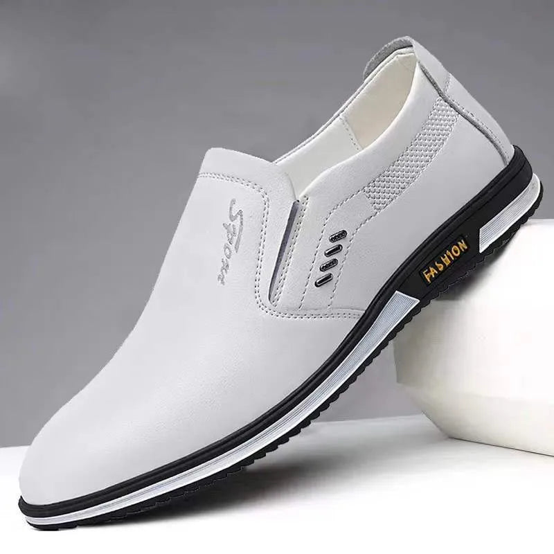 Luxury Leather Moccasin Loafers