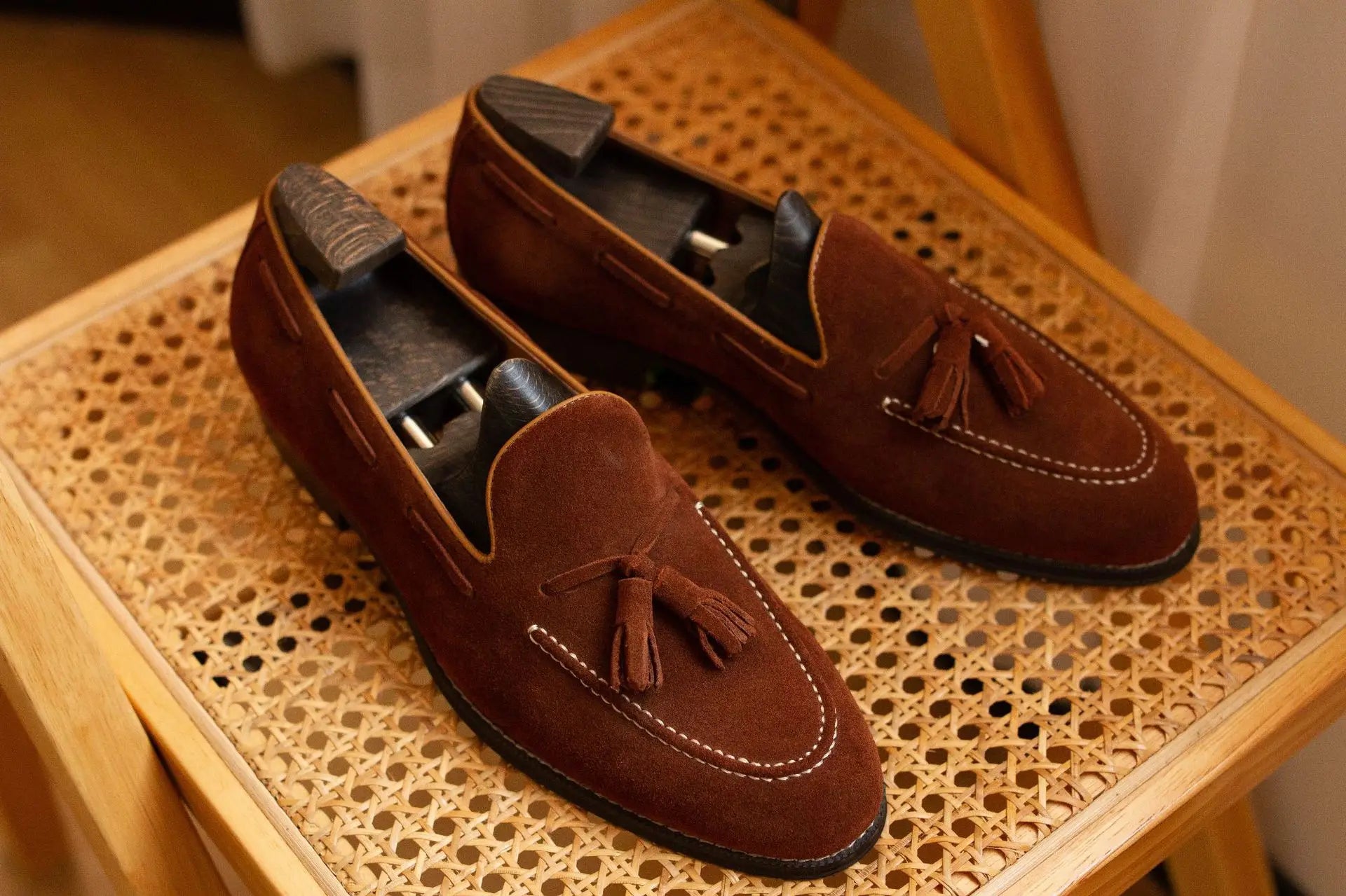 Handmade British Leather Loafers