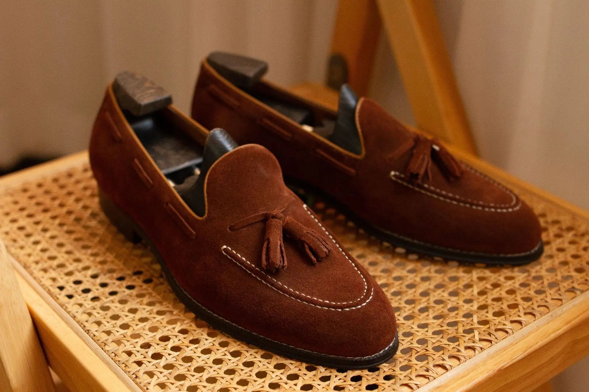 Handmade British Leather Loafers