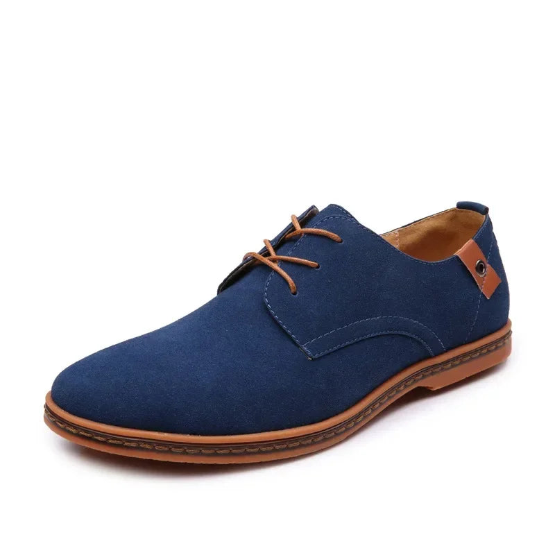 Luxury Suede Oxford Dress Shoes