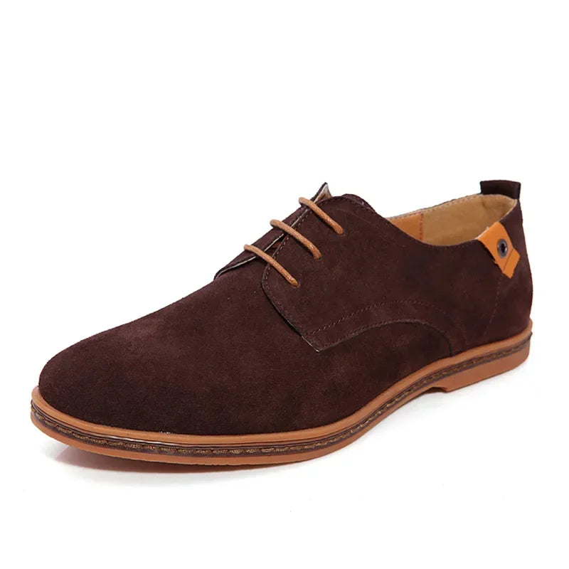 Luxury Suede Oxford Dress Shoes