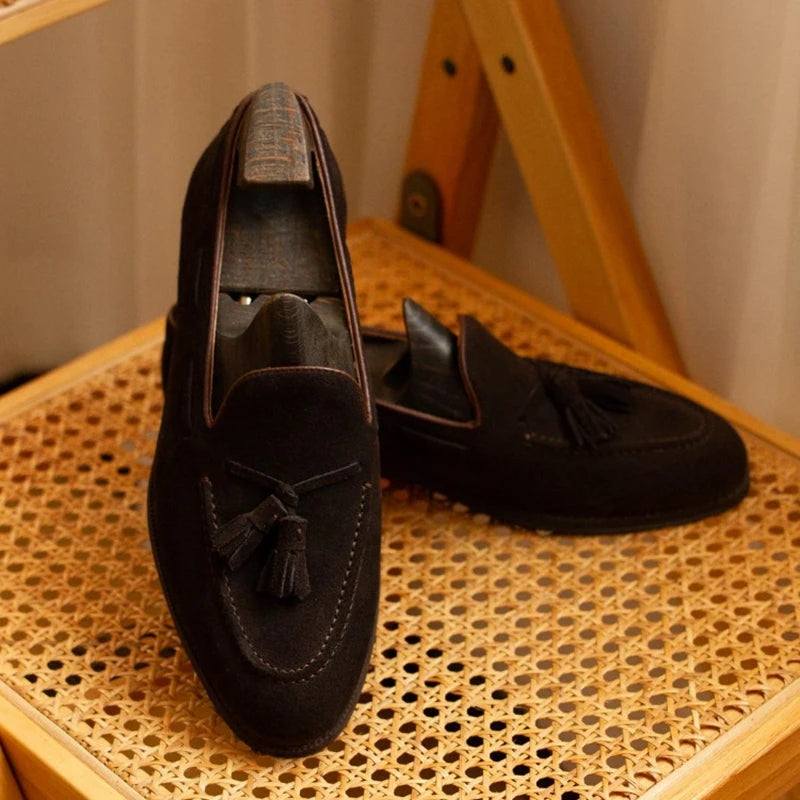Handmade British Leather Loafers