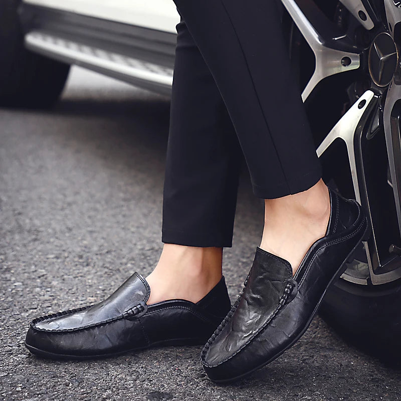 Lightweight Leather Driving Shoes