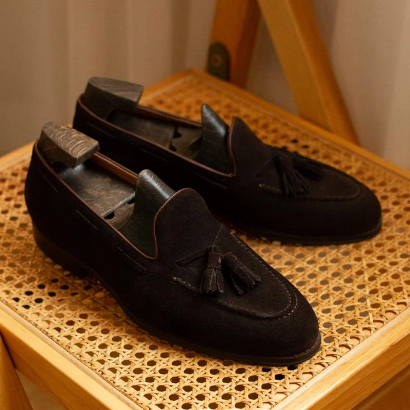 Handmade British Leather Loafers