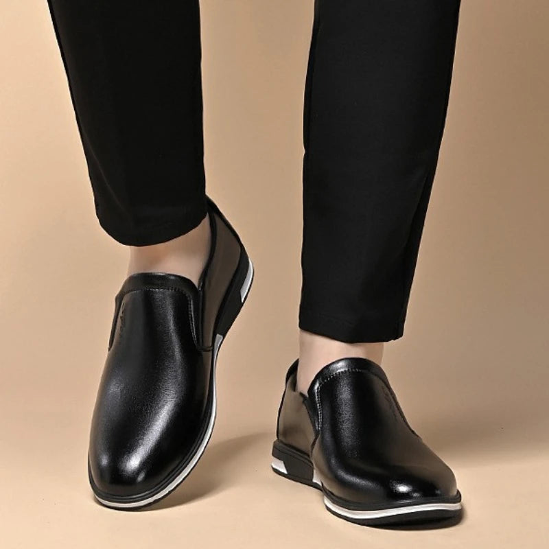 Luxury Leather Moccasin Loafers