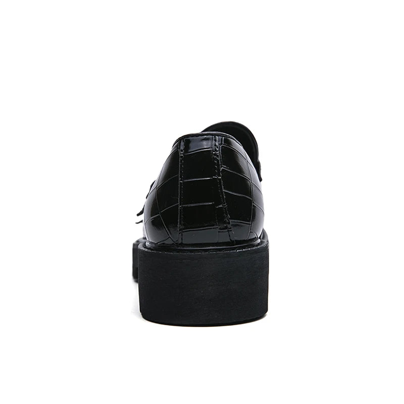 British Leather Loafers Plus Size