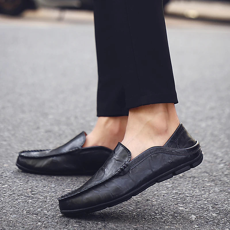 Lightweight Leather Driving Shoes