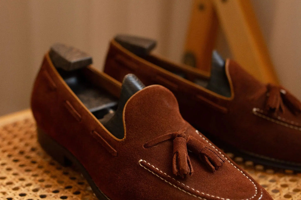 Handmade British Leather Loafers