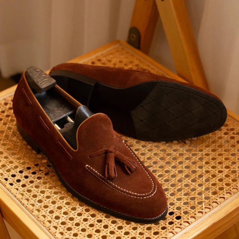 Handmade British Leather Loafers