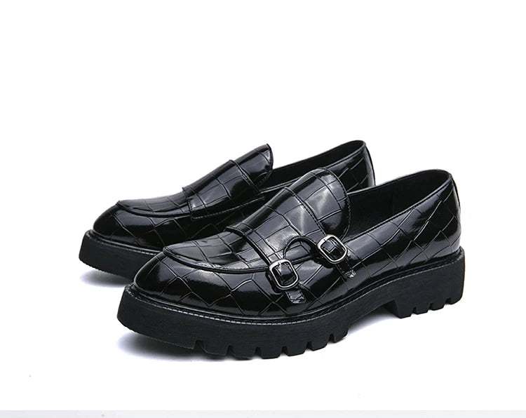 British Leather Loafers Plus Size