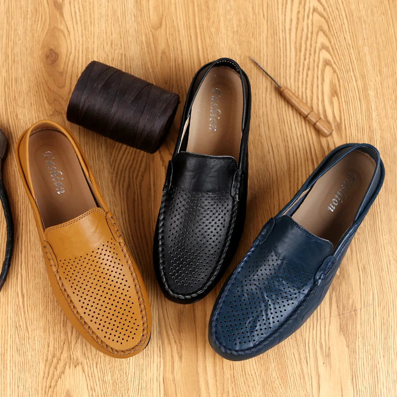 Lightweight Leather Driving Shoes